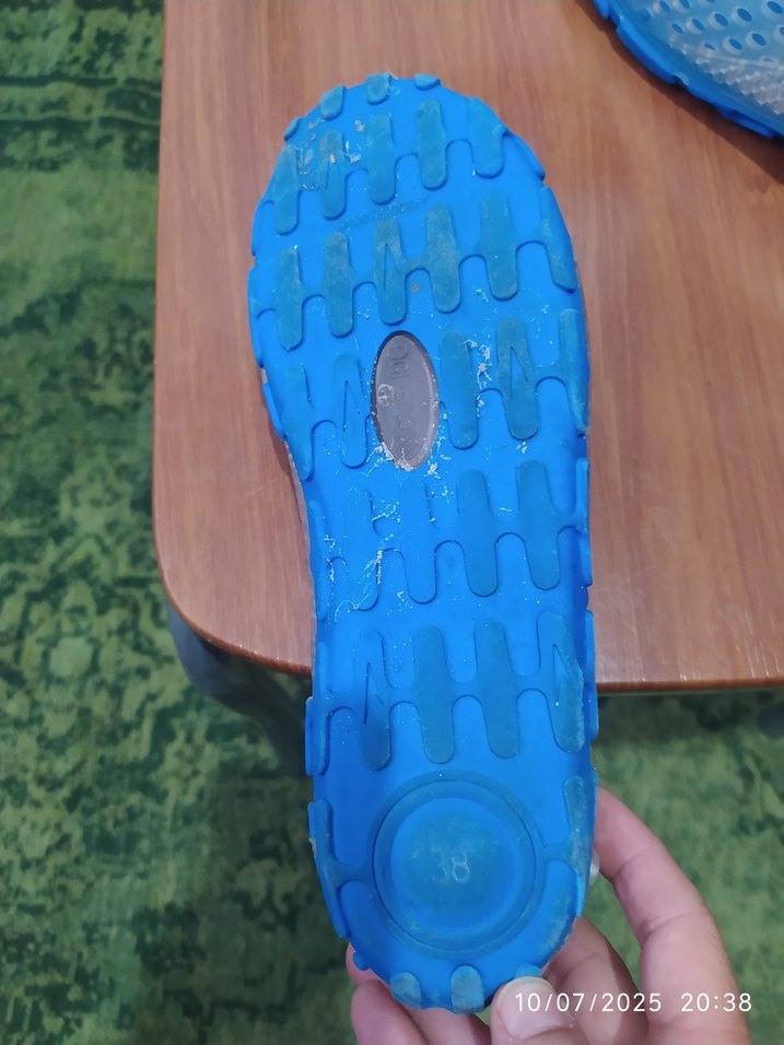 Erkek Mavi Şeffaf Su Ayakkabısı - Görsel 2