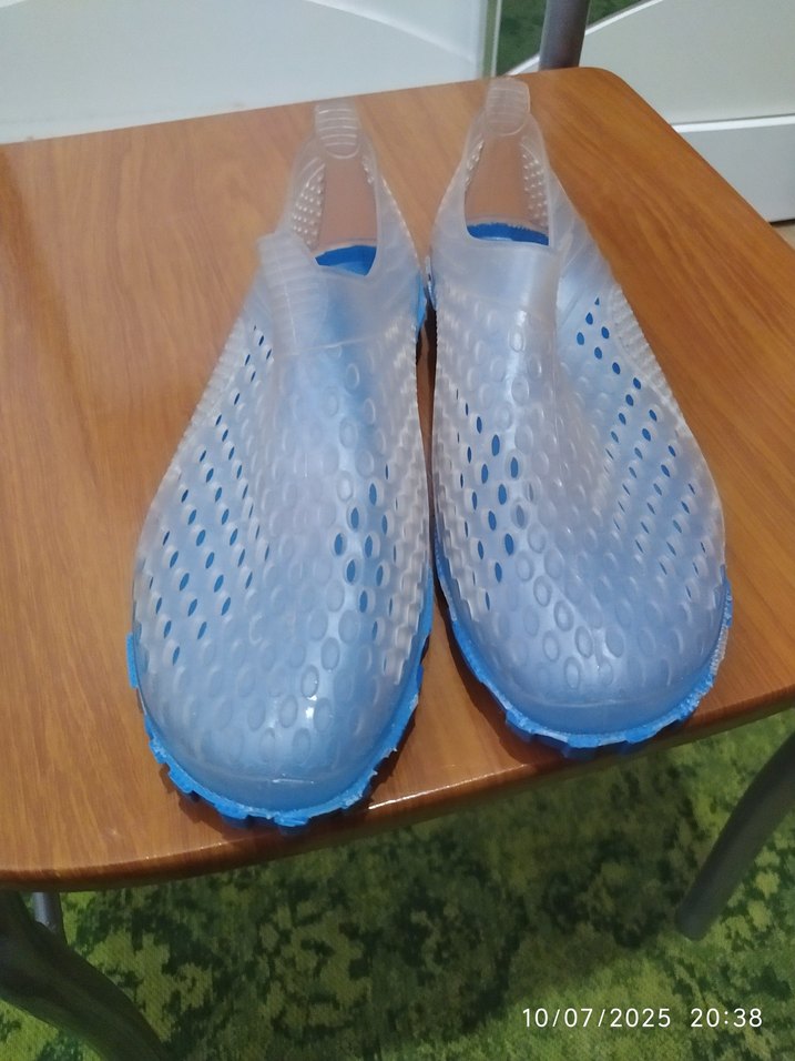 Erkek Mavi Şeffaf Su Ayakkabısı - Görsel 3