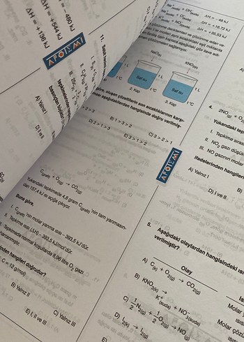  Apotemi Ayt Kimya Soru Bankası