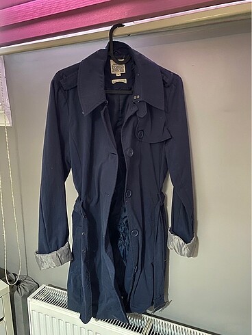 Ltb jeans kadın midi trençkot