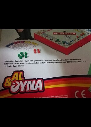  Beden Monopoly Al&Oyna