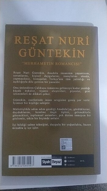  Beden Renk Reşat Nuri Güntekin merhametin romancısı