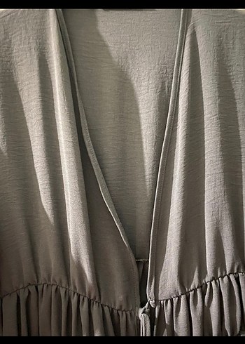 Birgül Bektaş ayrobin bağlamalı tunik. - Görsel 4