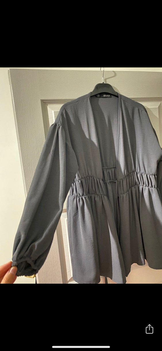 Birgül Bektaş ayrobin bağlamalı tunik. - Görsel 2