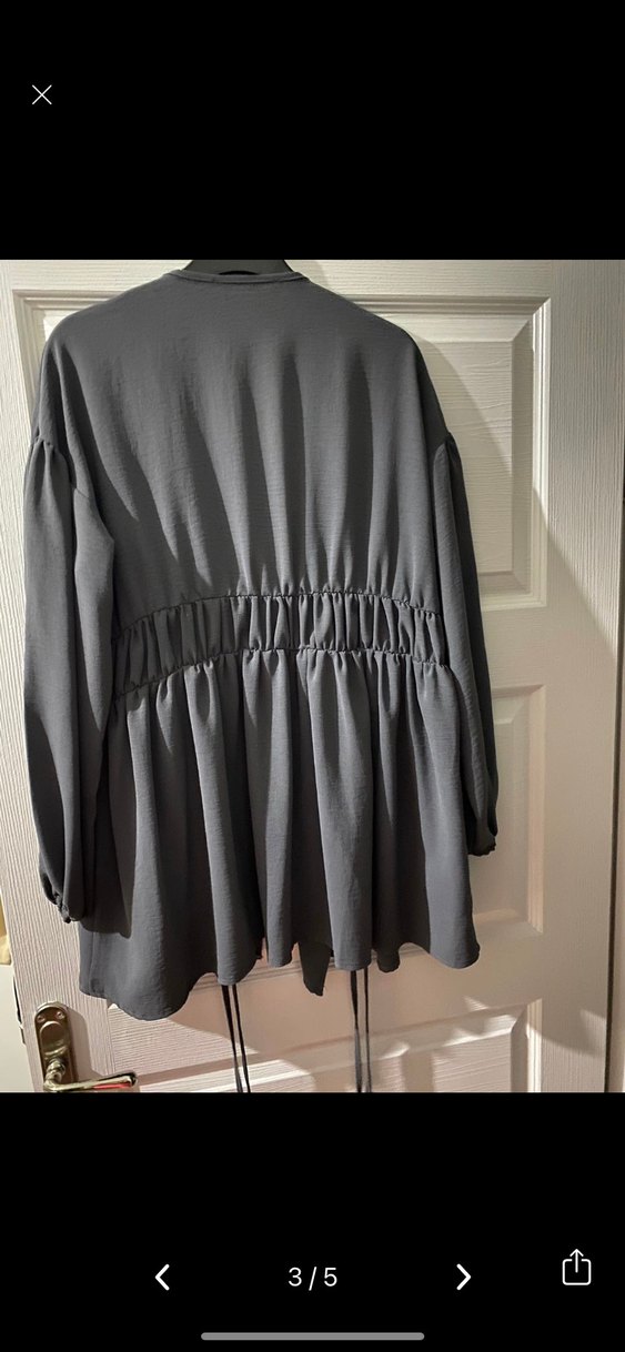 Birgül Bektaş ayrobin bağlamalı tunik. - Görsel 3