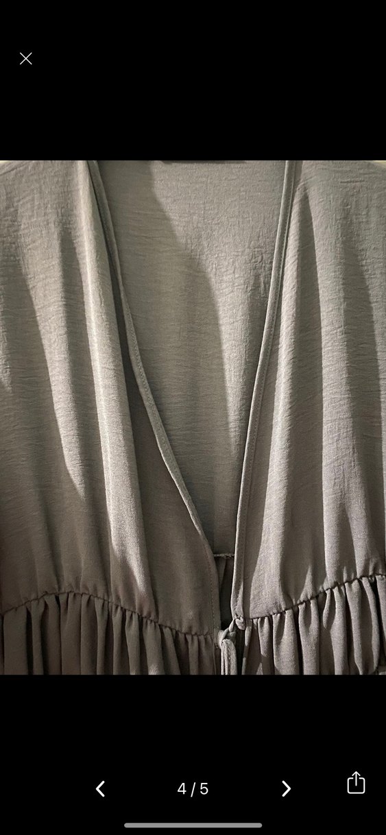 Birgül Bektaş ayrobin bağlamalı tunik. - Görsel 4