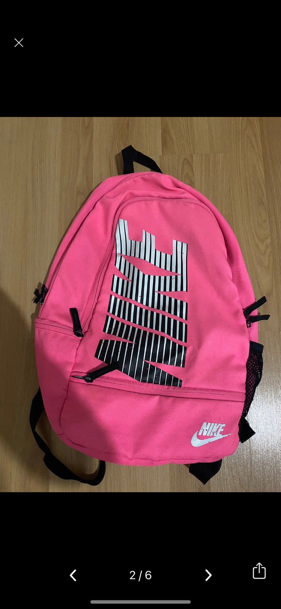 Pembe Nike Kadın Spor Sırt Çantası - Görsel 2