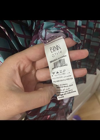 Gri Çok Renkli Piliseli Uzun Kadın Etek - Görsel 4