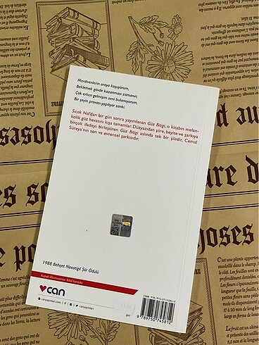 Güz Bitiği (Şiir Kitabı) - Görsel 2