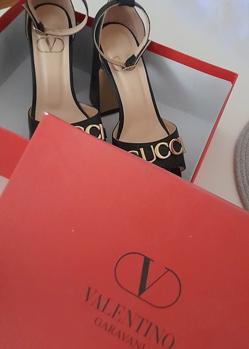 Gucci Siyah Platform Topuklu Ayakkabı - Görsel 7