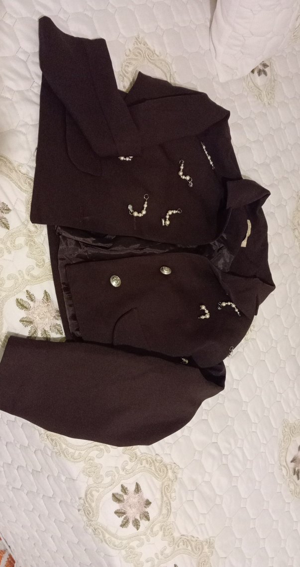 Kadın Siyah Mini Goth Takım - Görsel 4