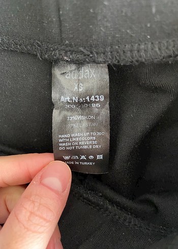 Kadın Siyah İspanyol Paça Pantolon - Görsel 2