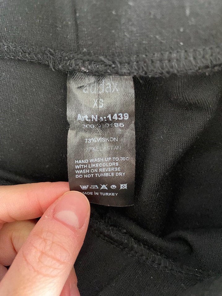 Kadın Siyah İspanyol Paça Pantolon - Görsel 2