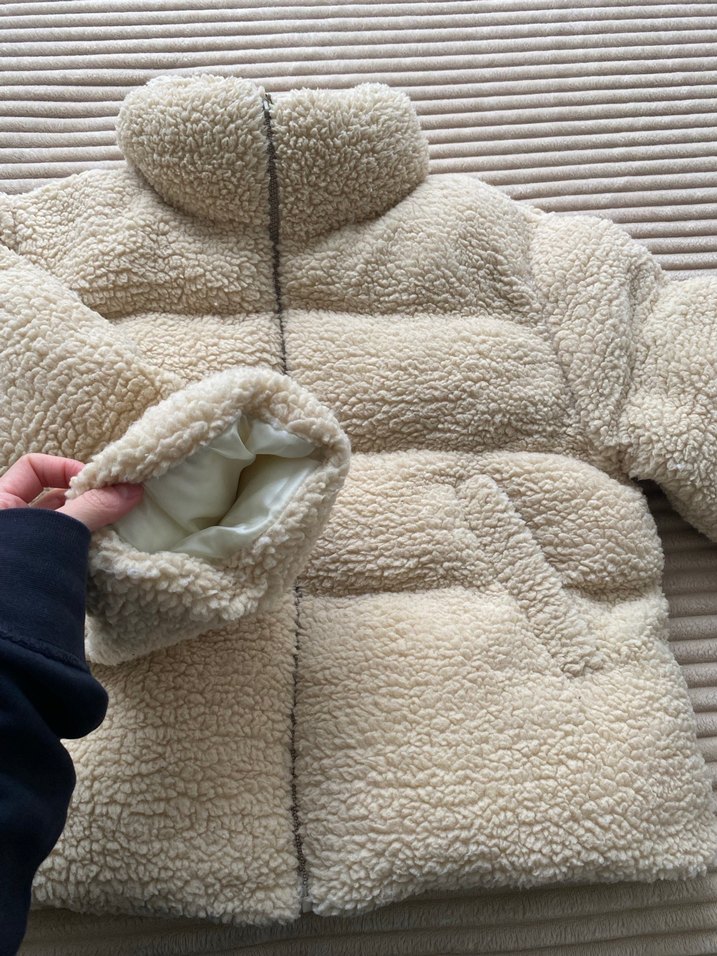 Suni Kürklü Kışlık Mont - Görsel 5