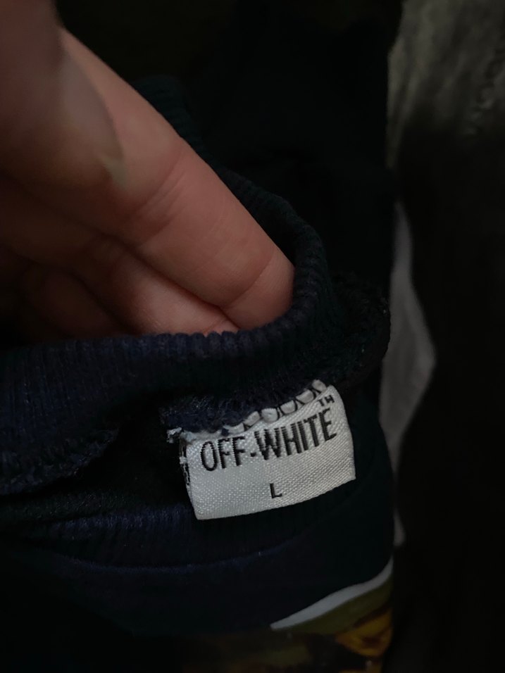 Lacivert Baskılı Kadın Sweatshirt - Görsel 4