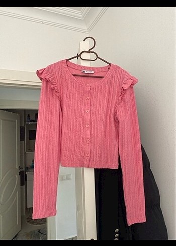 Bej renk kazak
Pembe renk bluz - Görsel 5