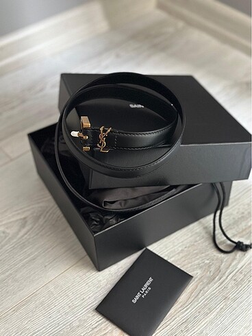 Saint laurent kemer 2cm 80 beden sıfır
