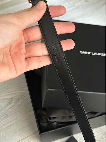 Saint Laurent Saint laurent kemer 2cm 80 beden sıfır