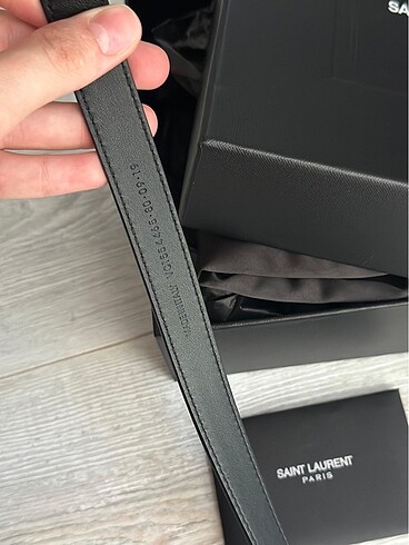 Beden Saint laurent kemer 2cm 80 beden sıfır