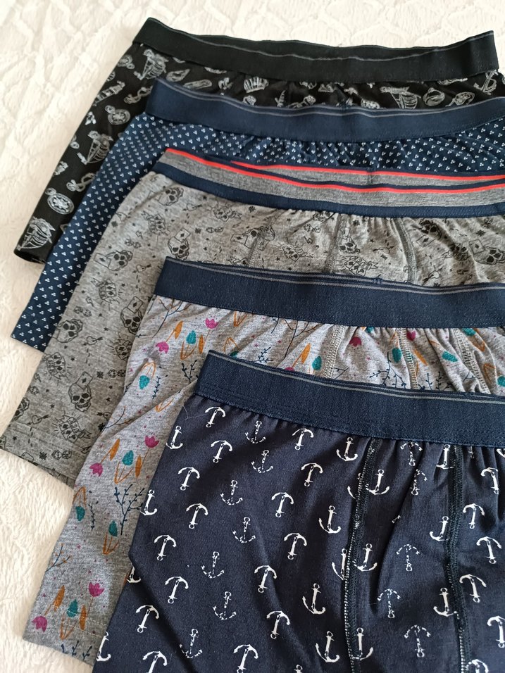 Erkek Çok Renkli Boxer Seti - Görsel 2