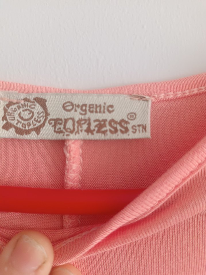 Pembe Uzun Kollu Salaş Tunik - Görsel 3