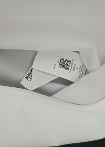 Beyaz Uzun Kollu Erkek Gömlek - Görsel 6