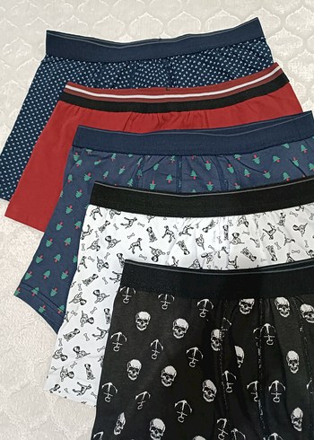 Renkli Desenli Erkek boxer - Görsel 2