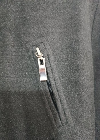 Gri Düğmeli Erkek çocuk kaban - Görsel 5