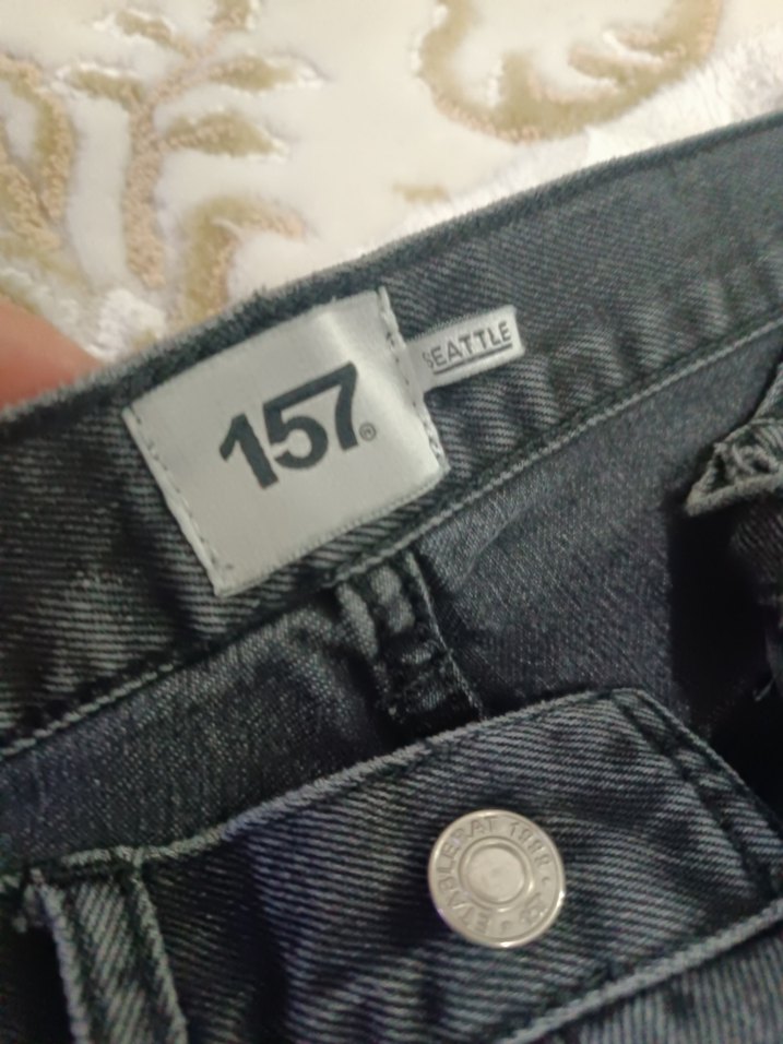 siyah kot pantolon - Görsel 2