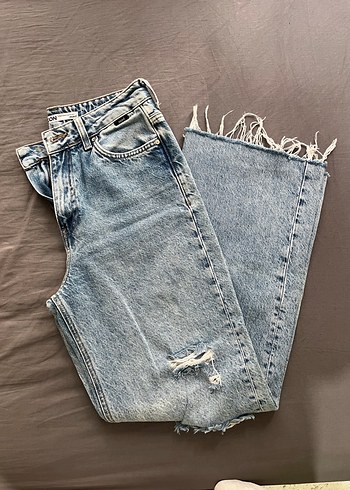 28 Beden mavi Renk Mavi Barcelona Model jean