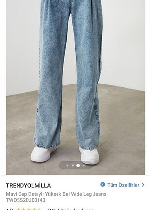 Trendyol milla wide leg jean 