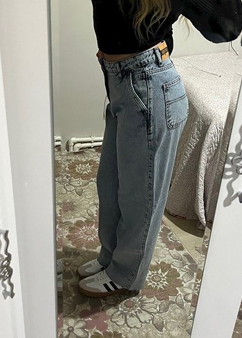 Kesik paça baggy bol kesim - Görsel 2