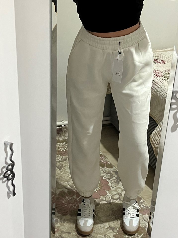 3 İPLİK ŞARDONLU EŞOFMAN ALTI - Görsel 2