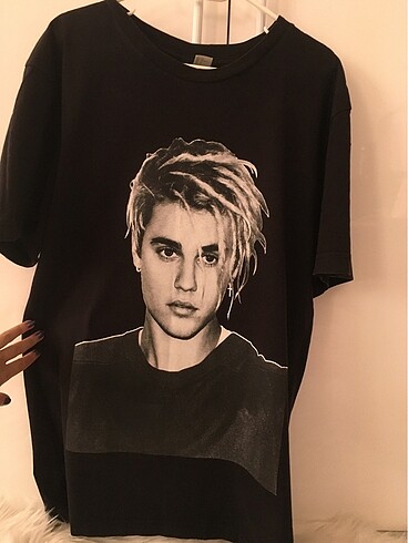 H&M H&M Justin Bieber Koleksiyon Tshirt