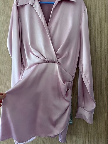 Zara Saten elbise