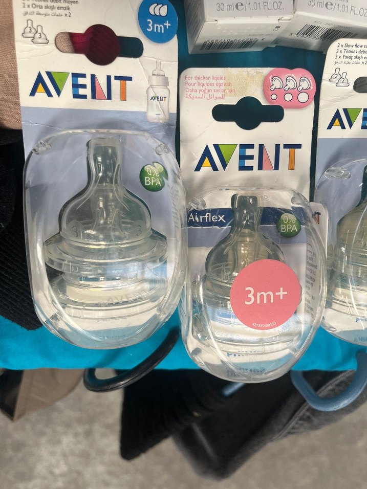 Avent Bebek Biberonu 1 Ay Üzeri Mavi - Görsel 2