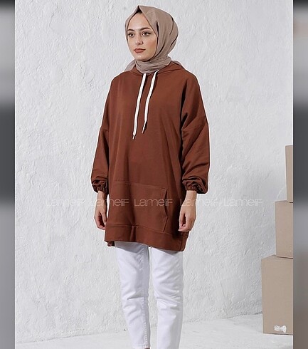Oversıze kapüşonlu sweat