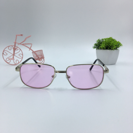 Pembe Lens Vintage Gözlük