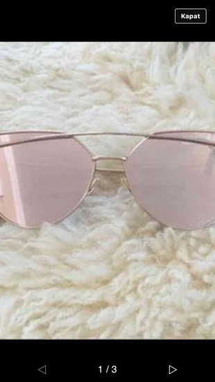 Diğer Rose Gold Dior Tarzı Gözlük