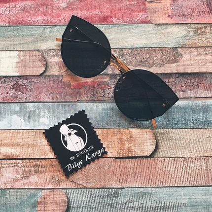 Siyah Lens Cat Eye Gözlük