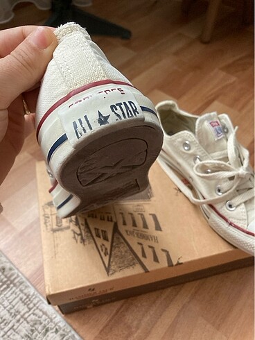 36 Beden Krem rengi converse