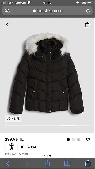 Bershka mont