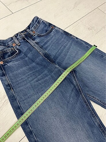 32 Beden mavi Renk Wide leg jean
