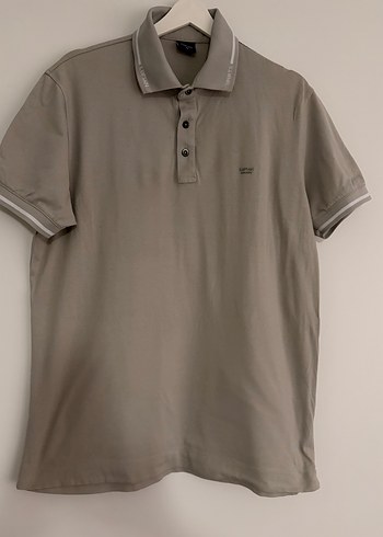 LUFİAN Bej Erkek Polo Yaka Tişört