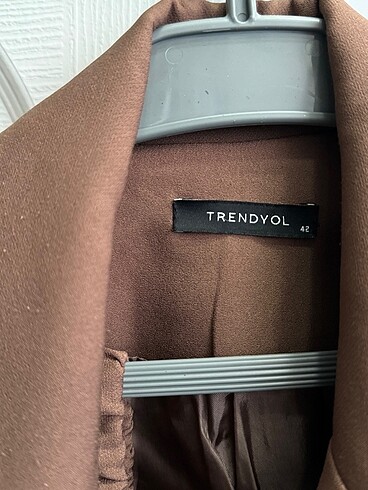42 Beden kahverengi Renk Milla blazer ceket
