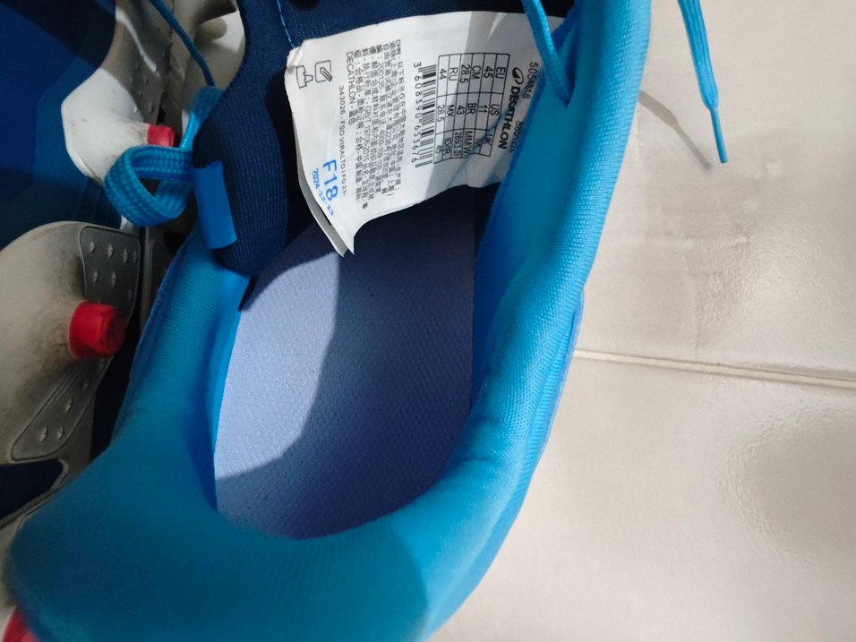 Bağcıklı Mavi Renkli Erkek Futbol Ayakkabısı - Görsel 3