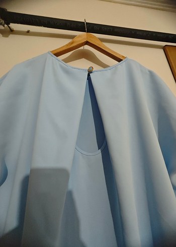 Mavi Tunik, Kısa Kollu, Salaş - Görsel 4