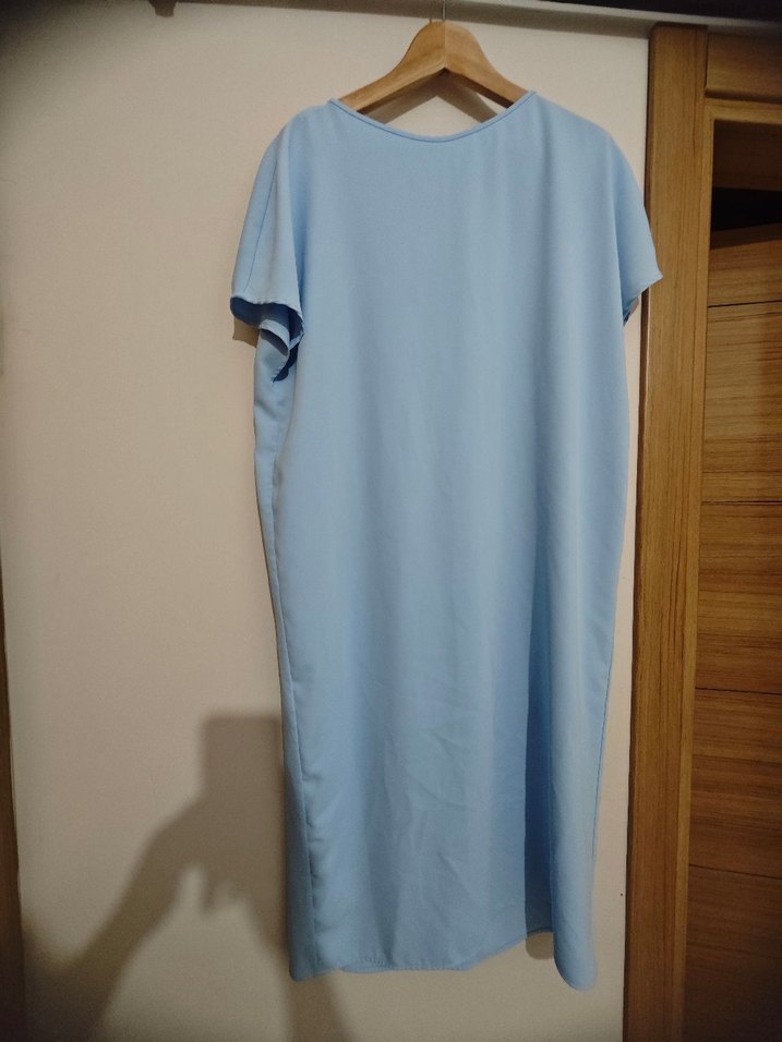 Mavi  Tunik, Kısa Kollu, Salaş - Görsel 2