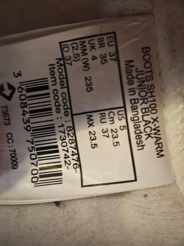 Kız Çocuk Siyah Kauçuk Botlar Velcro - Görsel 5