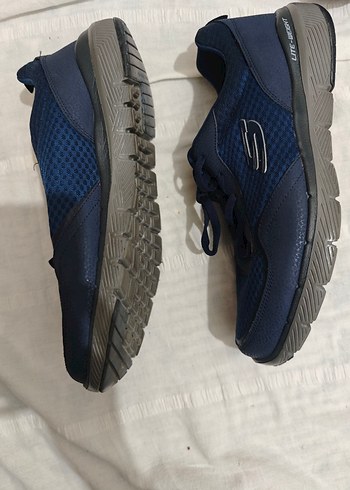 Skechers Erkek Lacivert Spor Ayakkabı Velcro Detaylı
